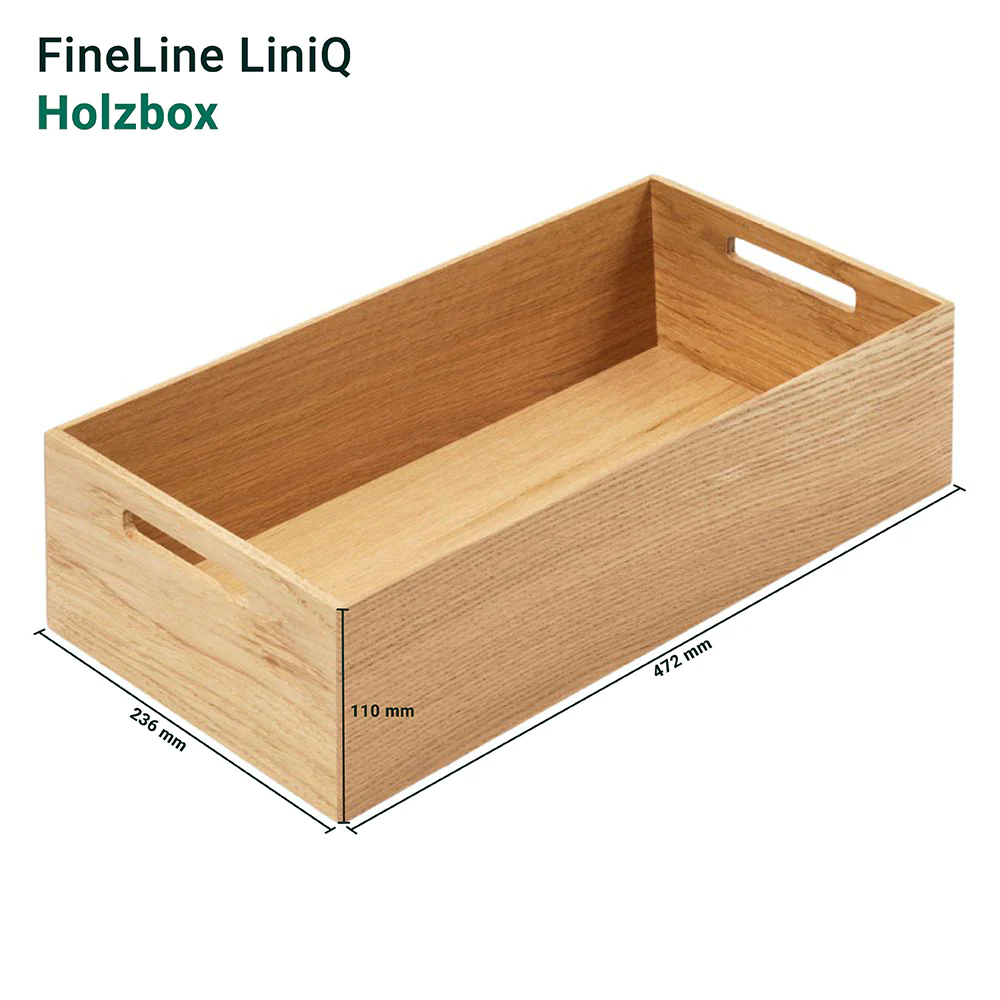 FineLine Holzbox mit Grifflöchern - Image 10